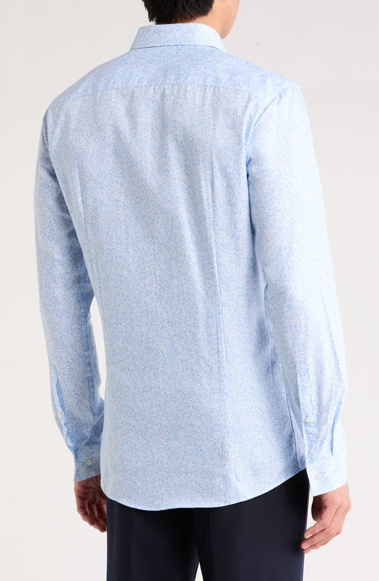 HUGO Errik Extra Slim Fit Cotton Dress Shirt, Alternate, color, Light Blue