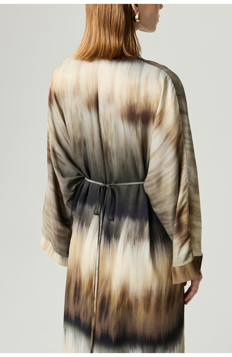 Nocturne Tie-Dye Patterned Maxi Dress, Alternate, color, Multi-Colored