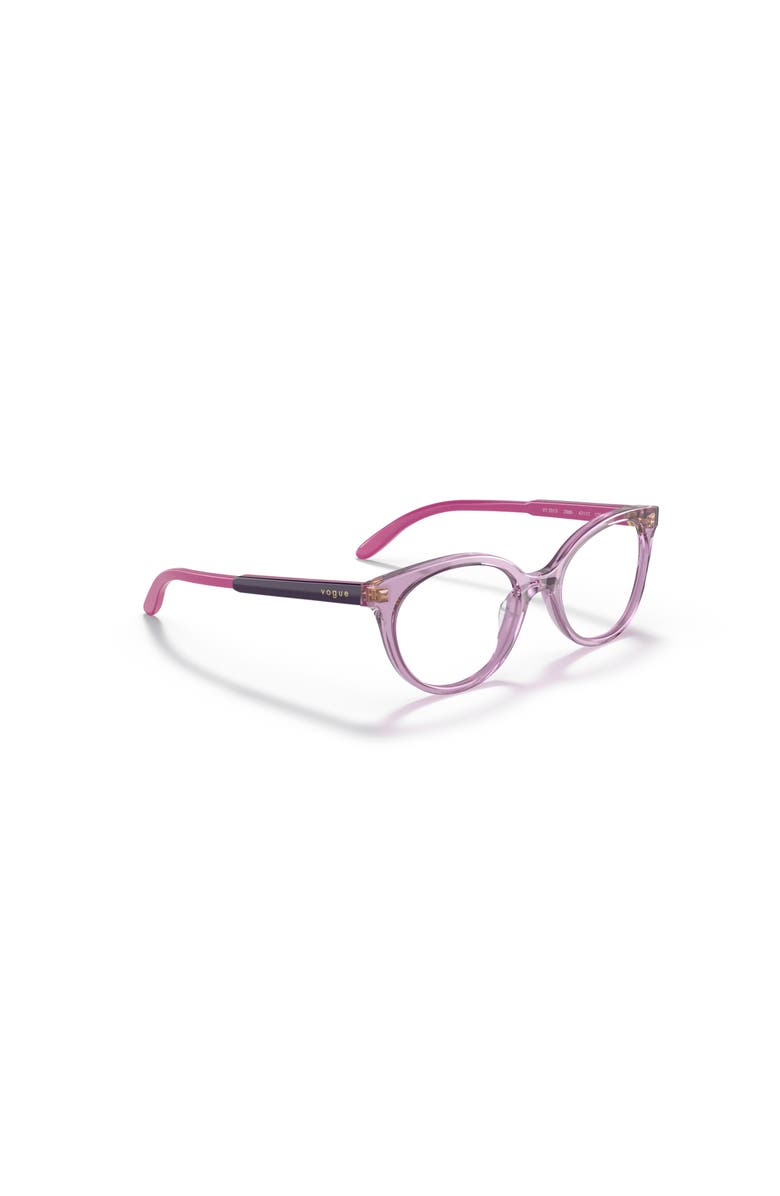Vogue Eyewear 45mm Oval optical glasses, Alternate, color, Violet