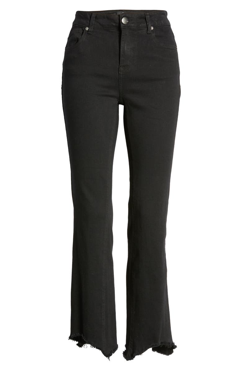 1822 Denim Sharkbite Hem Crop Jeans, Alternate, color, 