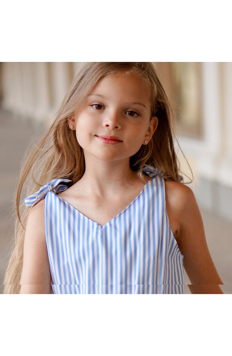 In Season Jewelry Bezel Cubic Zirconia Earrings, Alternate, color, Pink