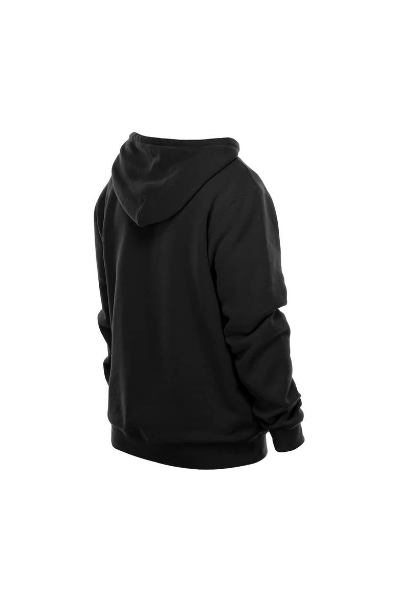Men's New Era Black Los Angeles Lakers Logo Select Premium Pullover Hoodie, Alternate, color, Black