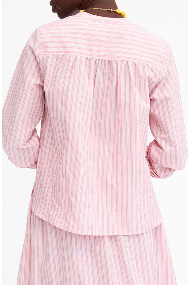 St. Martin Stripe Top, Alternate, color, PEONY