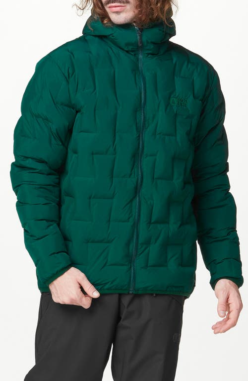 Picture Organic Clothing Mohe Water Repellent Quilted Hooded Jacket in Ponderosa Pine 