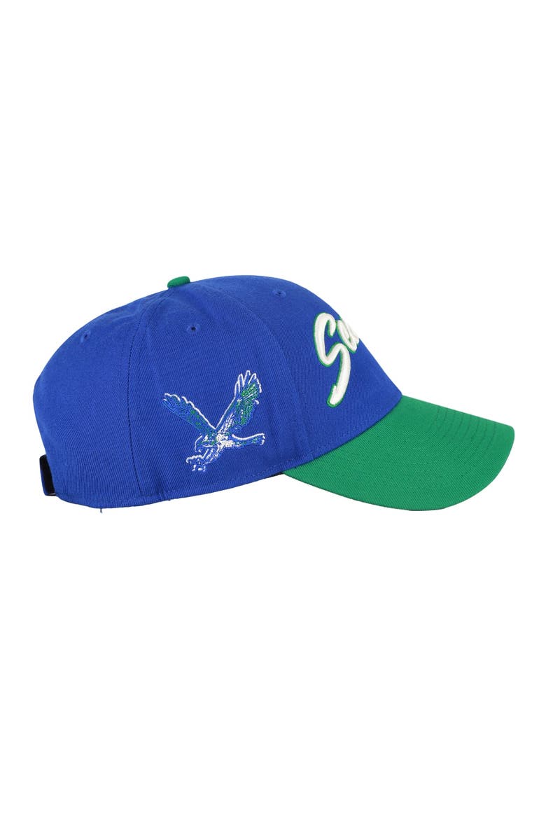 Men's '47  Royal Seattle Seahawks Throwback MVP Adjustable Hat, Alternate, color, Royal
