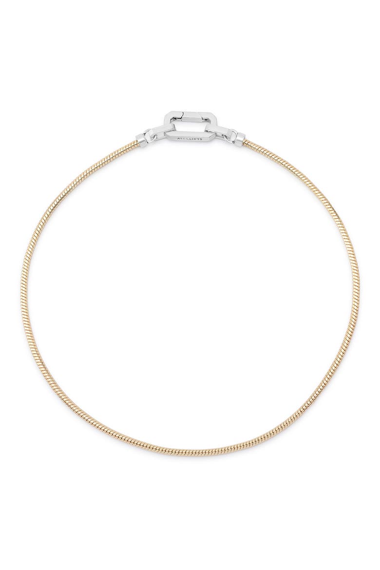 Fine Rope Chain Necklace, Main, color, TWO TONE