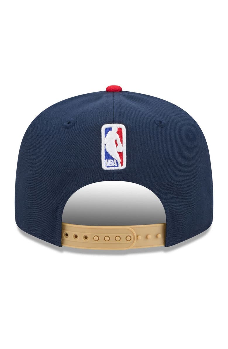 New Era Men's New Era Navy Philadelphia 76ers 2025/26 City Edition 9FIFTY Snapback Hat, Alternate, color, Navy
