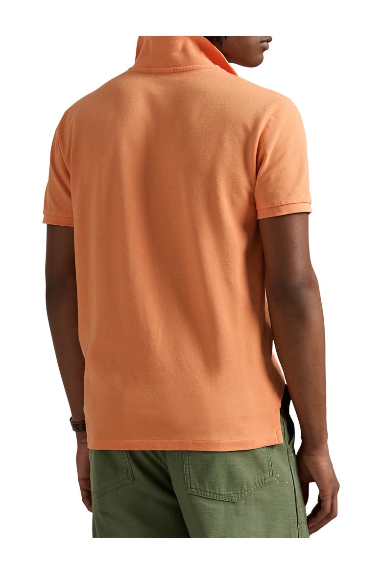 Big & Tall Big Pony Mesh Polo Shirt, Alternate, color, CLASSIC PEACH