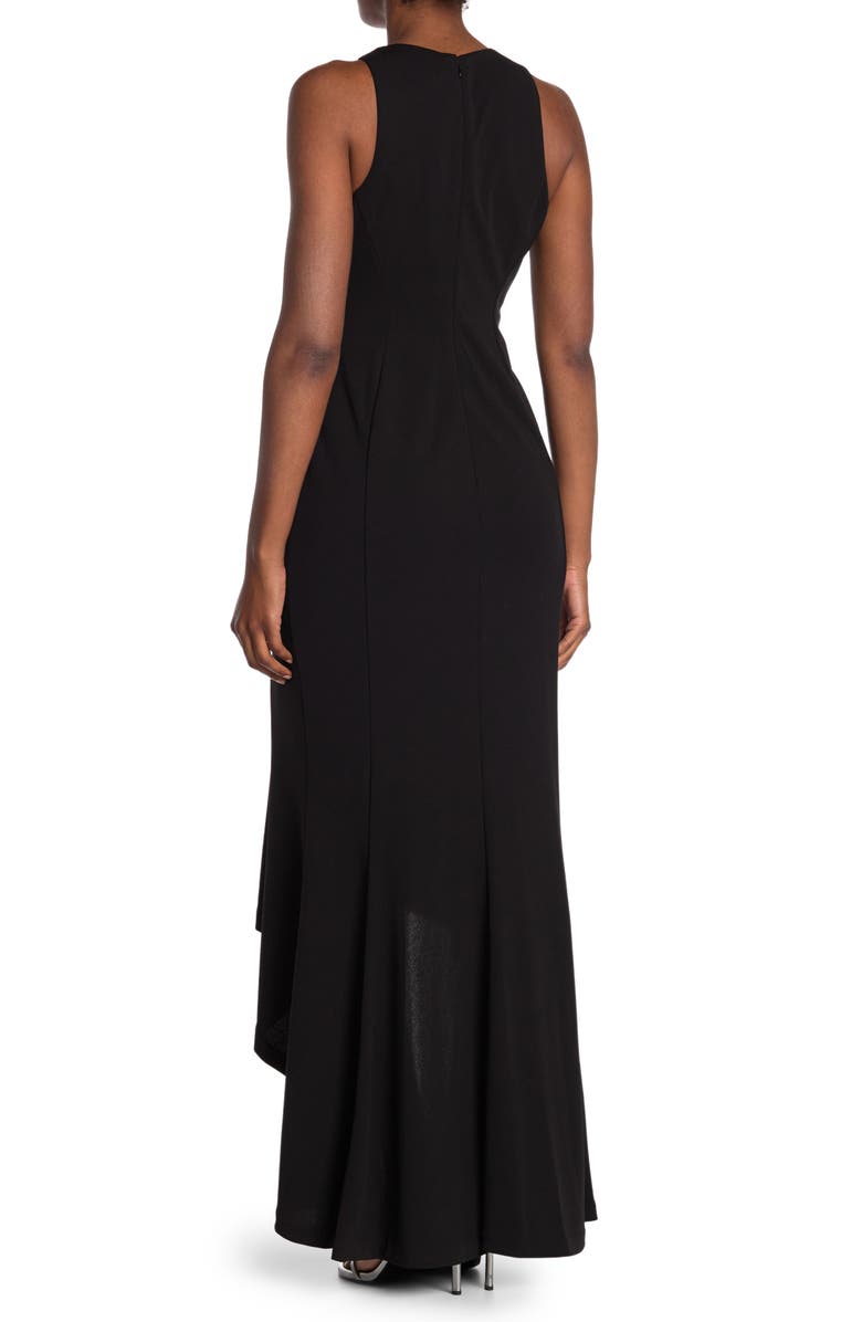 Calvin Klein Keyhole Halter High/Low Dress, Alternate, color, 