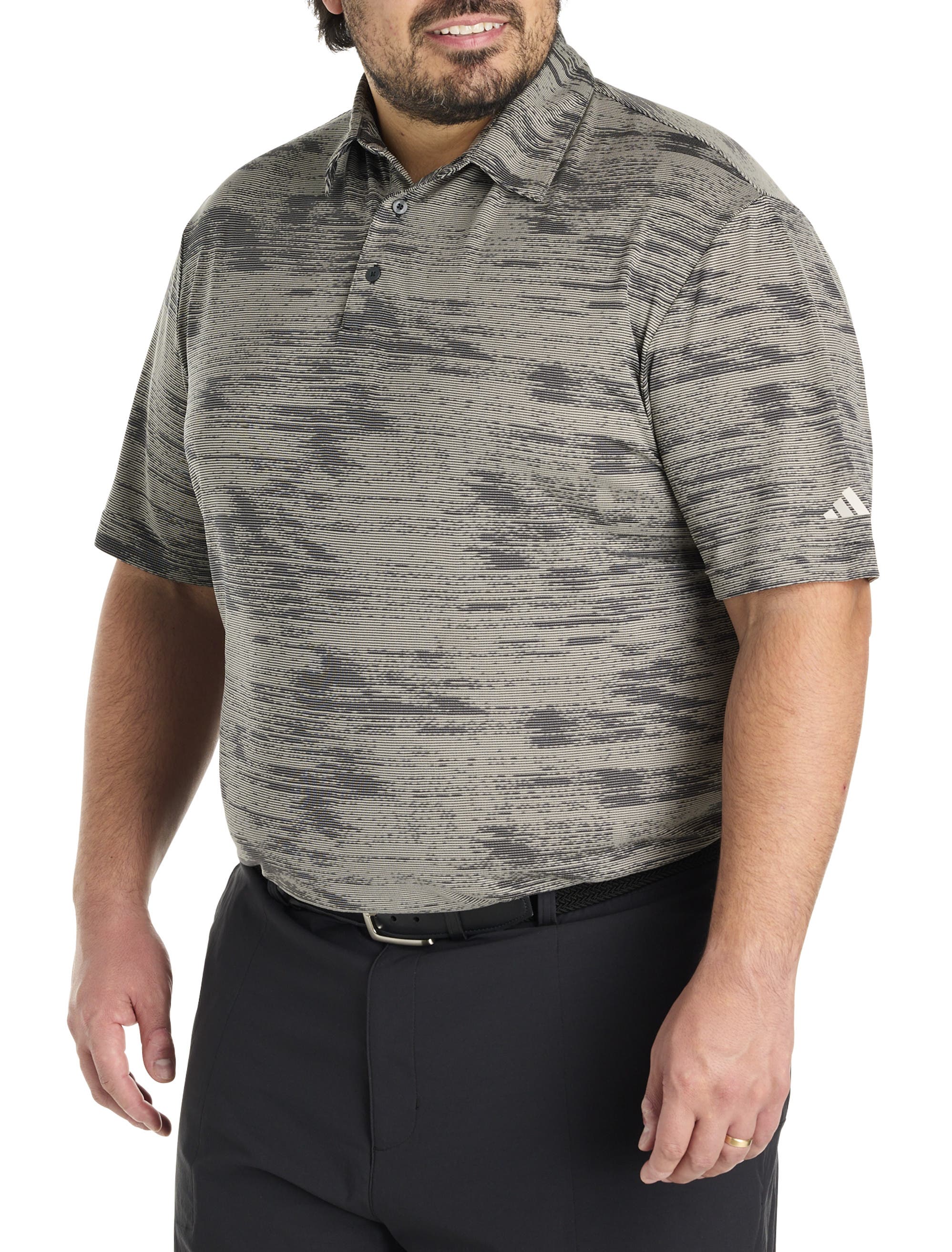 adidas big and tall polo shirts