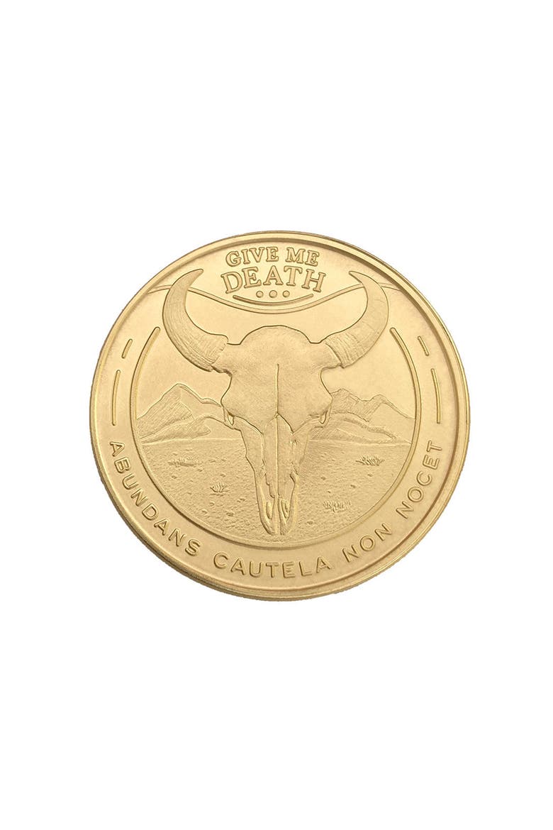 Solid Brass Ultimate Decision Coin, Alternate, color, Brass