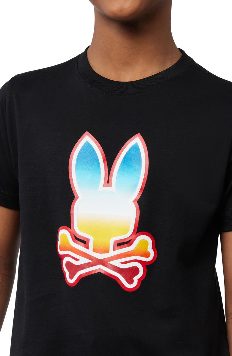 Psycho Bunny Kids' Guy Graphic T-Shirt, Alternate, color, 