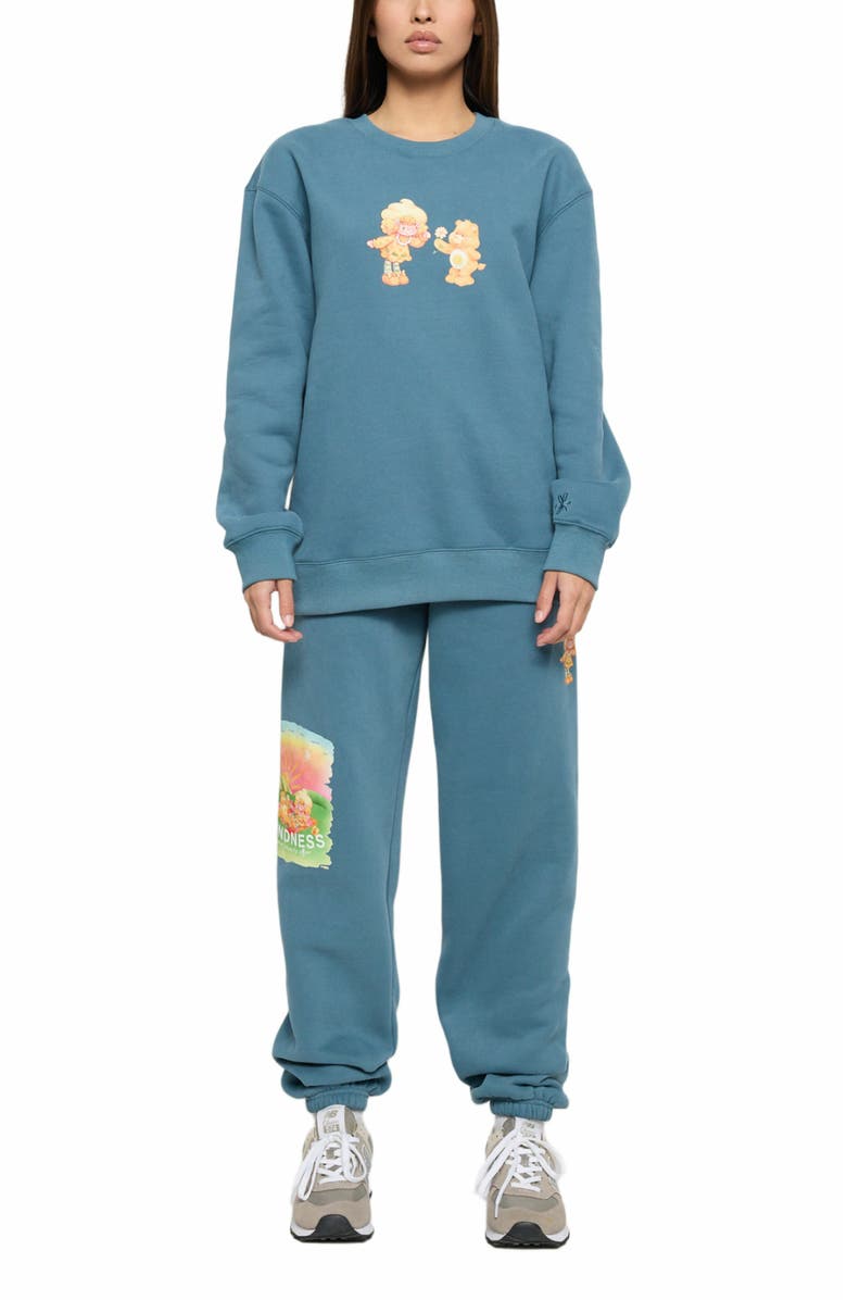 Samii Ryan OFFER KINDNESS CREWNECK, Main, color, Blue