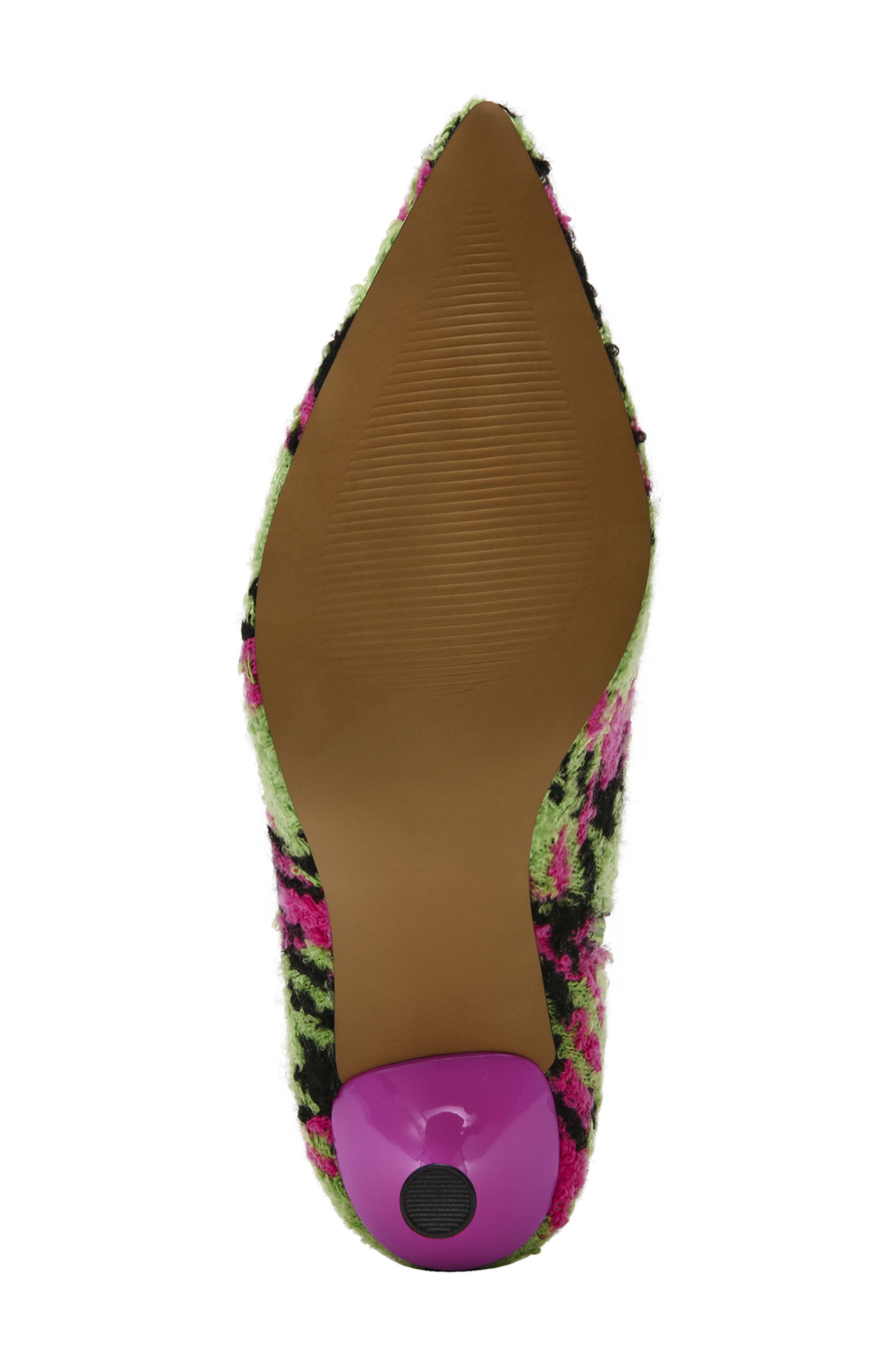 Parkker Kitten Heel Bootie, Alternate, color, GREEN/ PINK MULTI