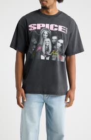 BRAVADO Spice Girls® Autograph Relaxed Fit Cotton Graphic T-Shirt