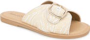 Splendid Sandy Raffia Slide Sandal