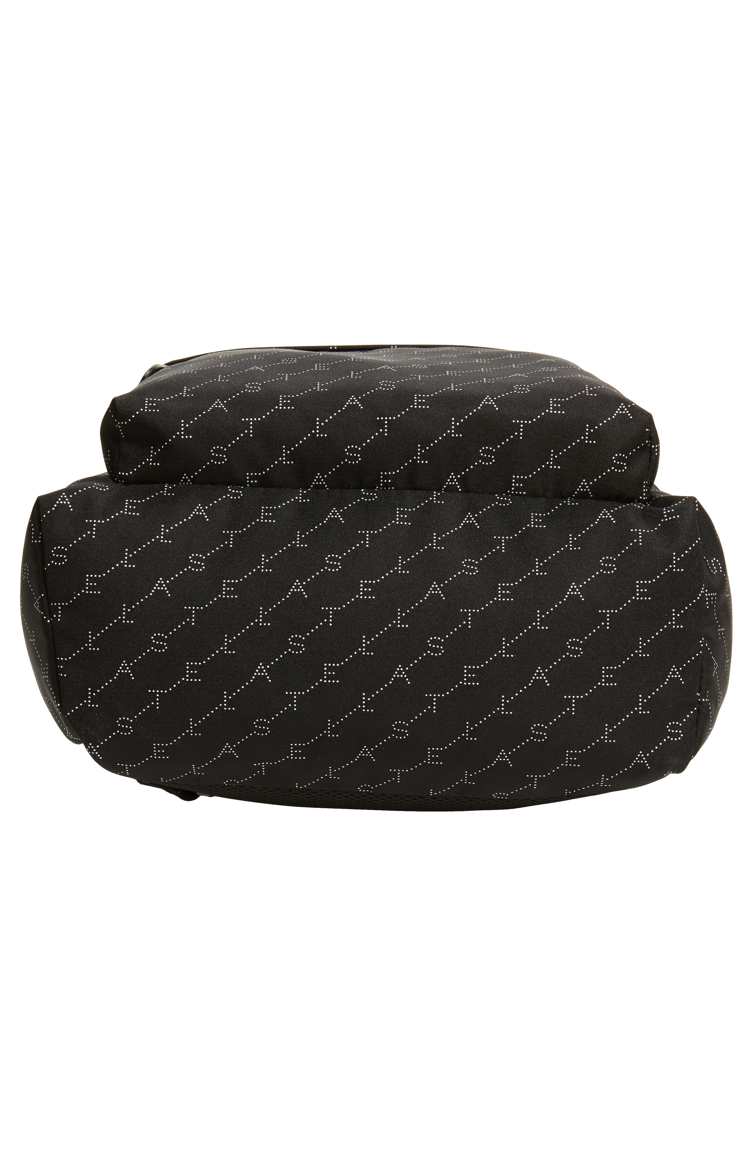 Stella McCartney Monogram Eco Nylon Backpack, Alternate, color, 