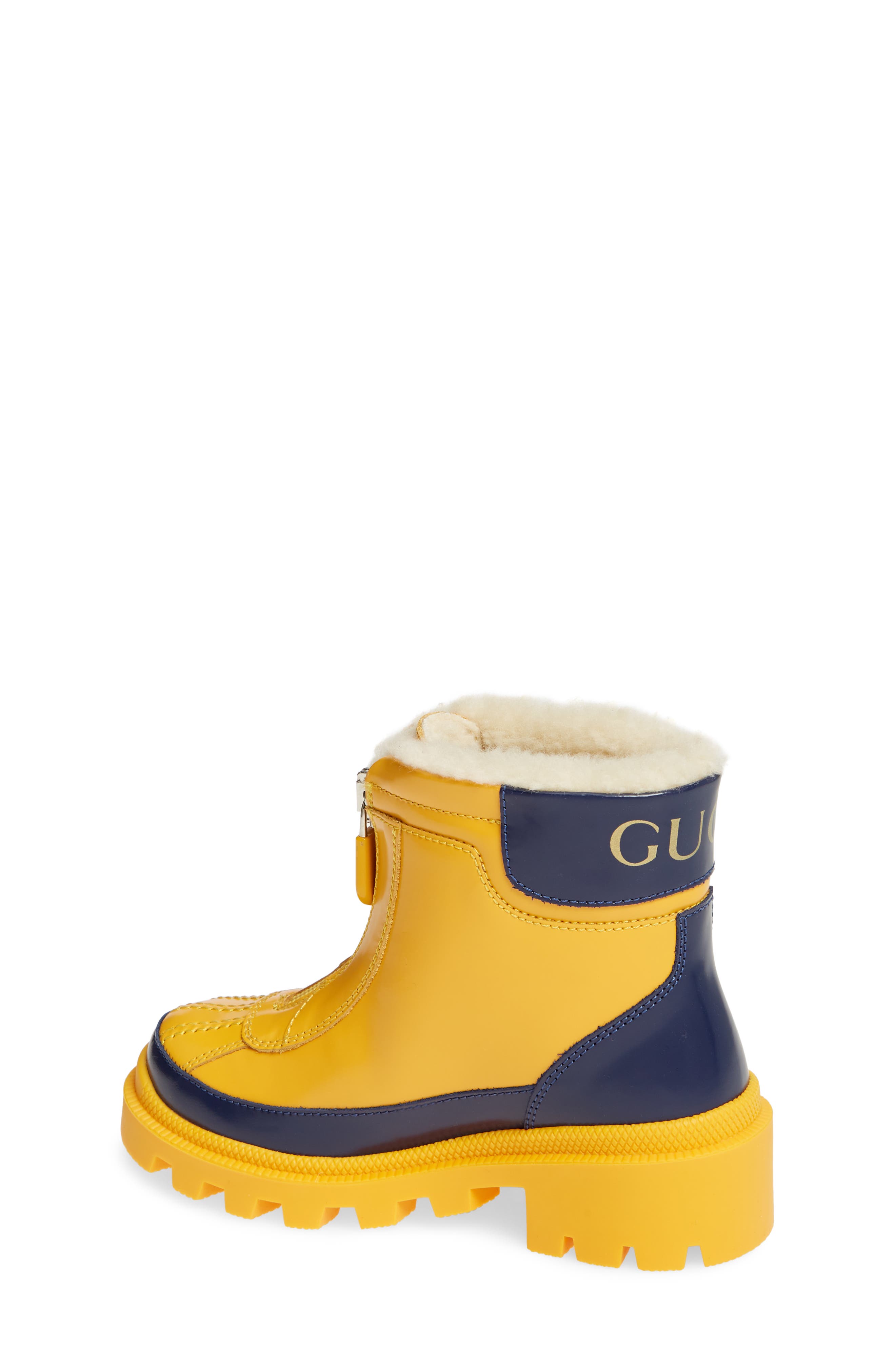 Cree Faux Fur Lined Boots, Alternate, color, YELLOW