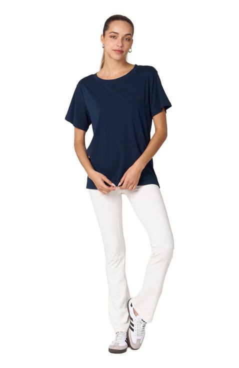 Rebody Essentials Oversized Short Sleeve Top