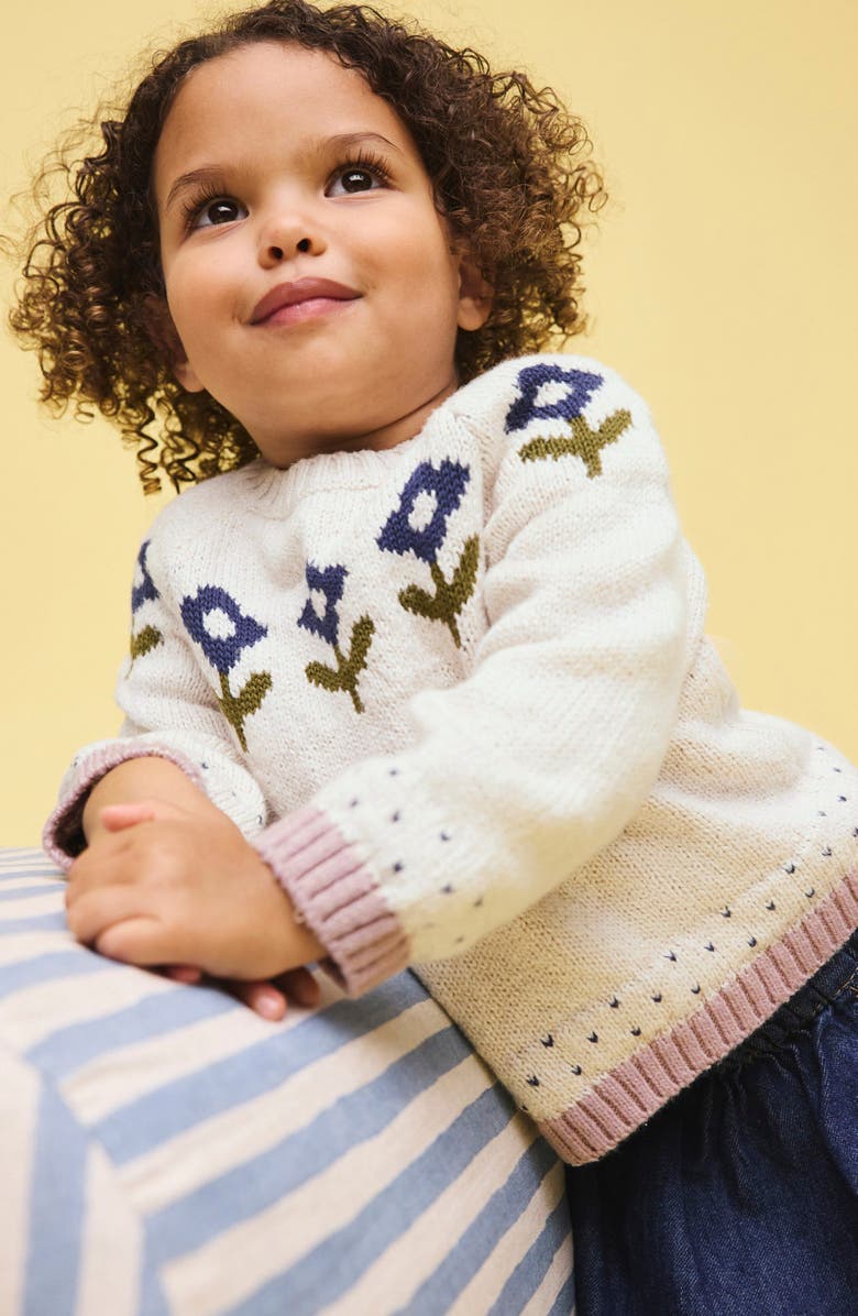 NEXT Kids' Tulip Sweater, Alternate, color, Neutral