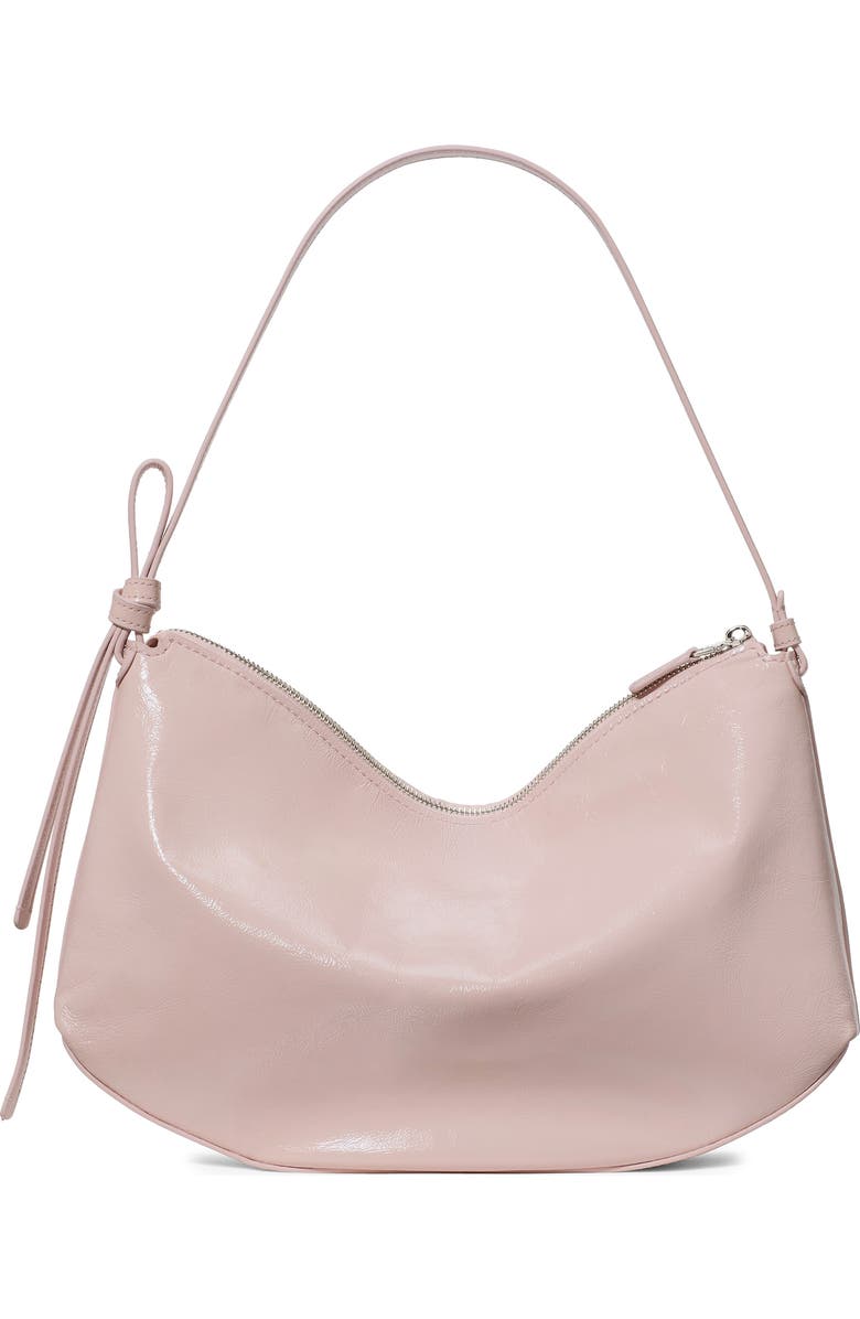 Kate Spade New York large loop crinkle patent leather shoulder bag, Alternate, color,