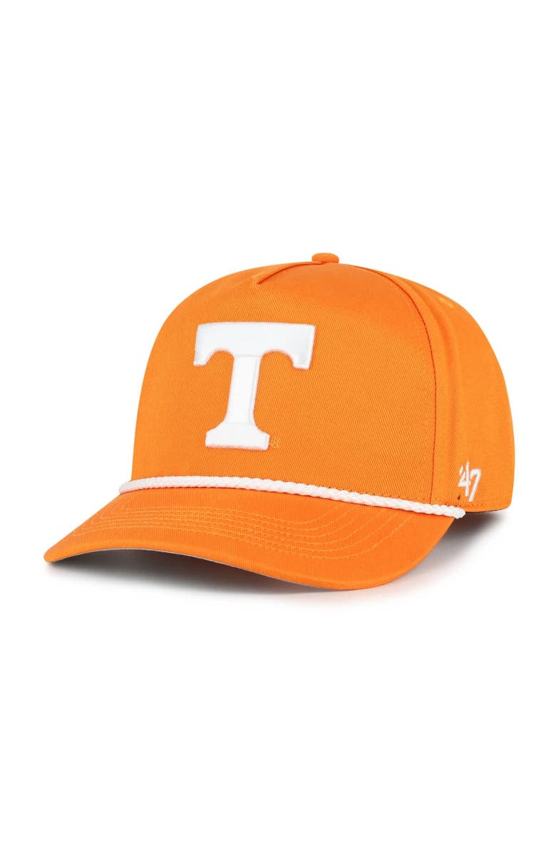 '47 Men's '47  Tennessee Orange Tennessee Volunteers Rope Hitch Adjustable Hat, Main, color, 