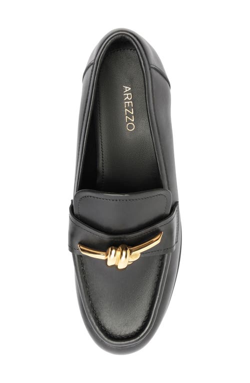 Arezzo Claudia Loafer In Black
