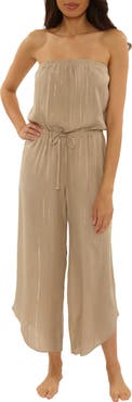 Becca Radiance Strapless Cover-Up Jumpsuit