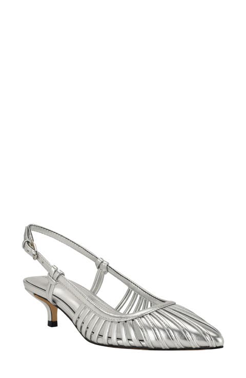 Movella Slingback Kitten Heel Pump (Women)