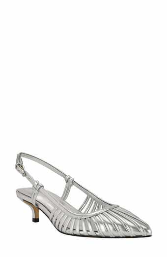 Calvin Klein Movella Slingback Kitten Heel Pump