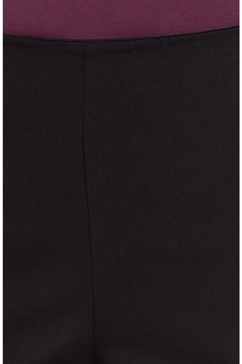 Everyday Skinny Fit Stretch Cotton Ankle Pants, Alternate, color, BLACK