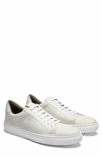 Gernie Elastic Lace Leather Sneaker