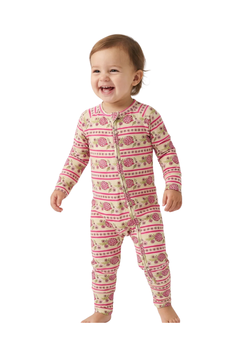 Long Sleeve Buttery Soft Sleeper, Main, color, Pomegranate Soiree