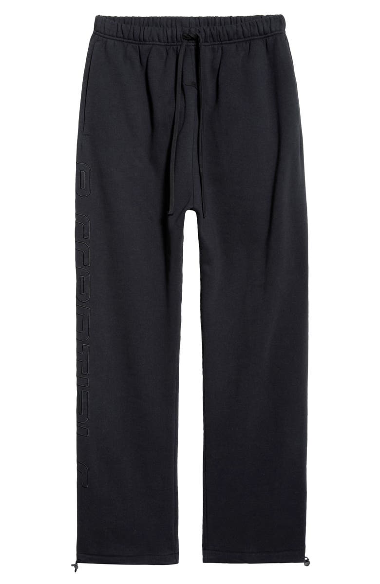 Fear of God Essentials Active Trace Relaxed Sweatpants, Main, color, Vintage Black