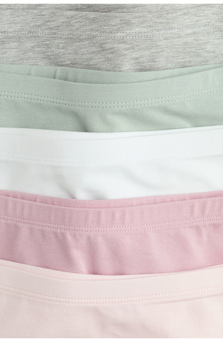 H&M 10-pack Cotton Boxer Briefs, Alternate, color, Light Green/White/Light Pink