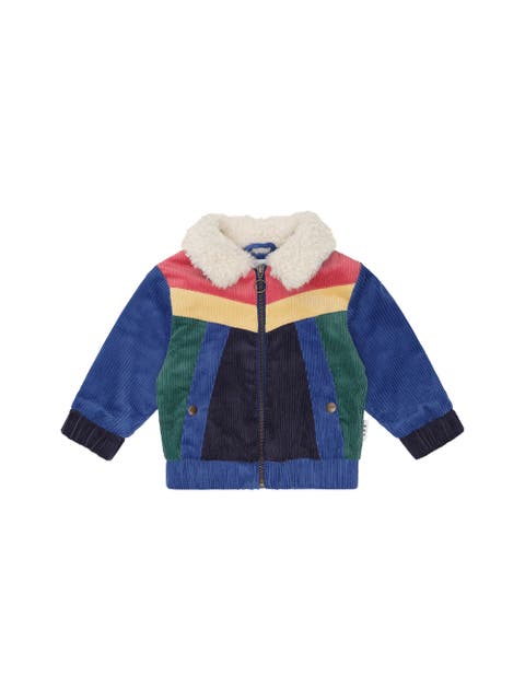 Colour Block Cord Jacket (Toddler, Little Kid, Big Kid)