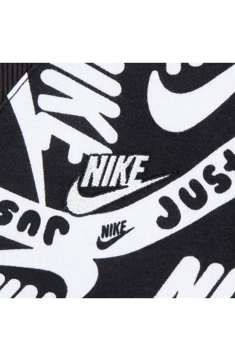 Nike Kids' Sportswear Club Fleece Sweatshirt & Pants Set, Alternate, color, Black