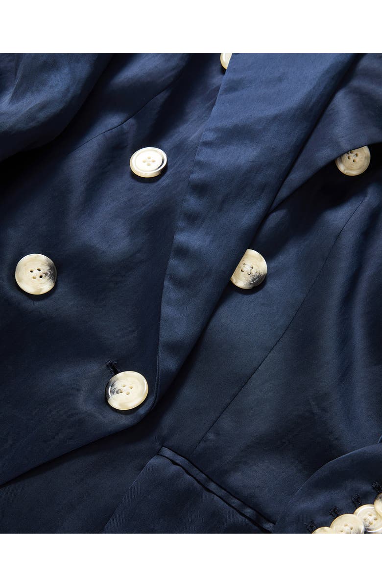 Veronica Beard Chesterfield Dickey Jacket, Alternate, color, Navy