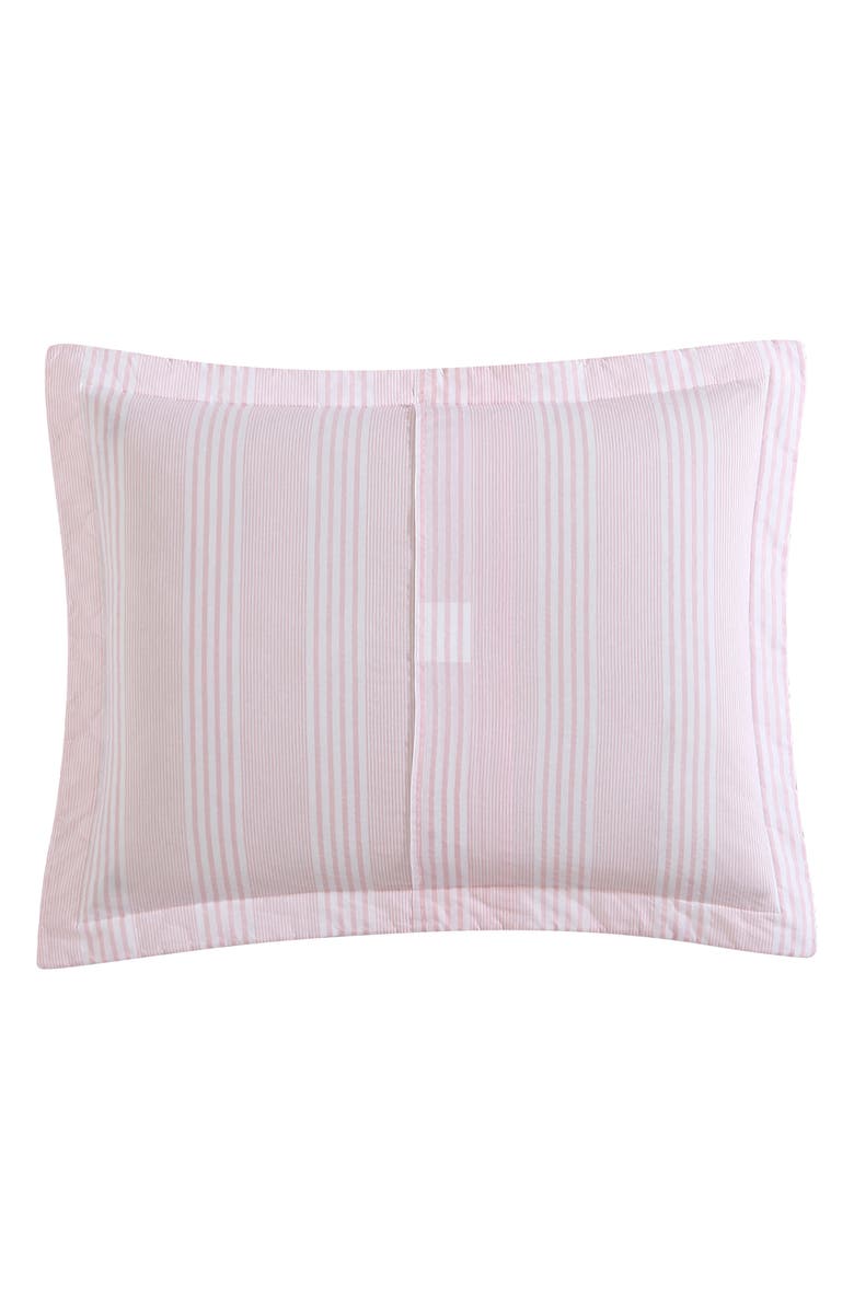 Laura Ashley Bedford Quilt & Sham Set, Alternate, color, Pale Pink/ White