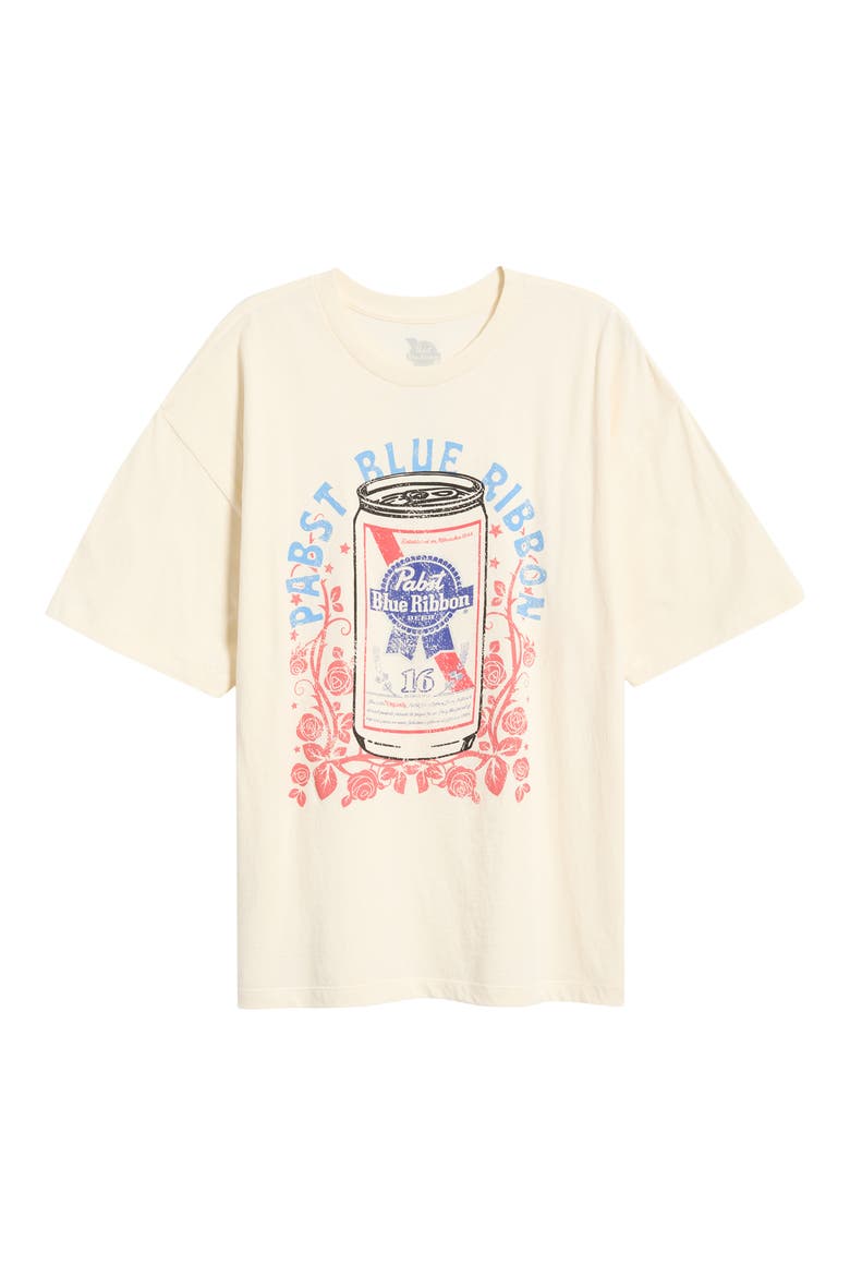 PBR Rose Can Graphic T-Shirt, Alternate, color, SOLITARY STAR