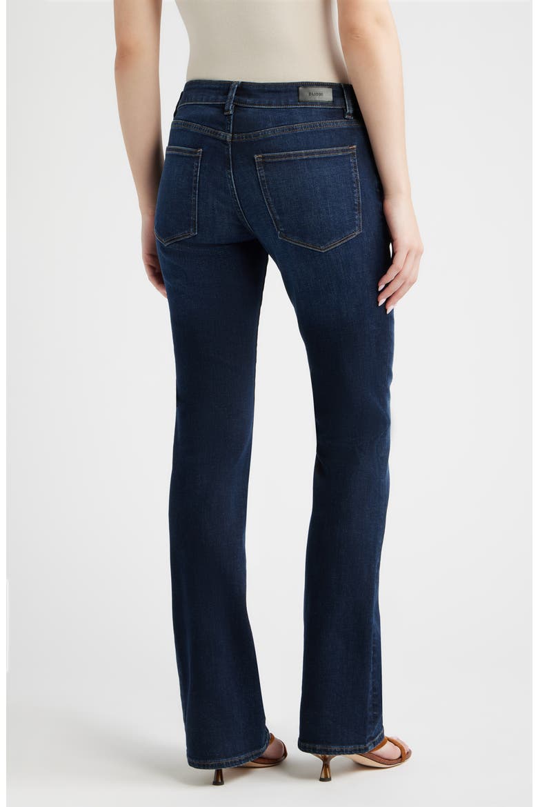 Milano Low Rise Skinny Bootcut Jeans, Alternate, color, THUNDERBIRD
