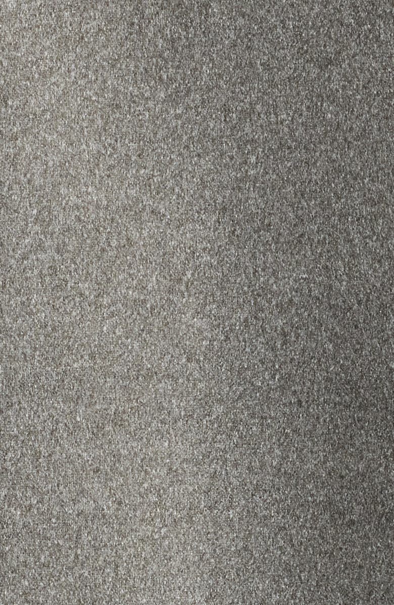 Robert Barakett Degas Faux Suede Knit Bomber Jacket, Alternate, color, Tan