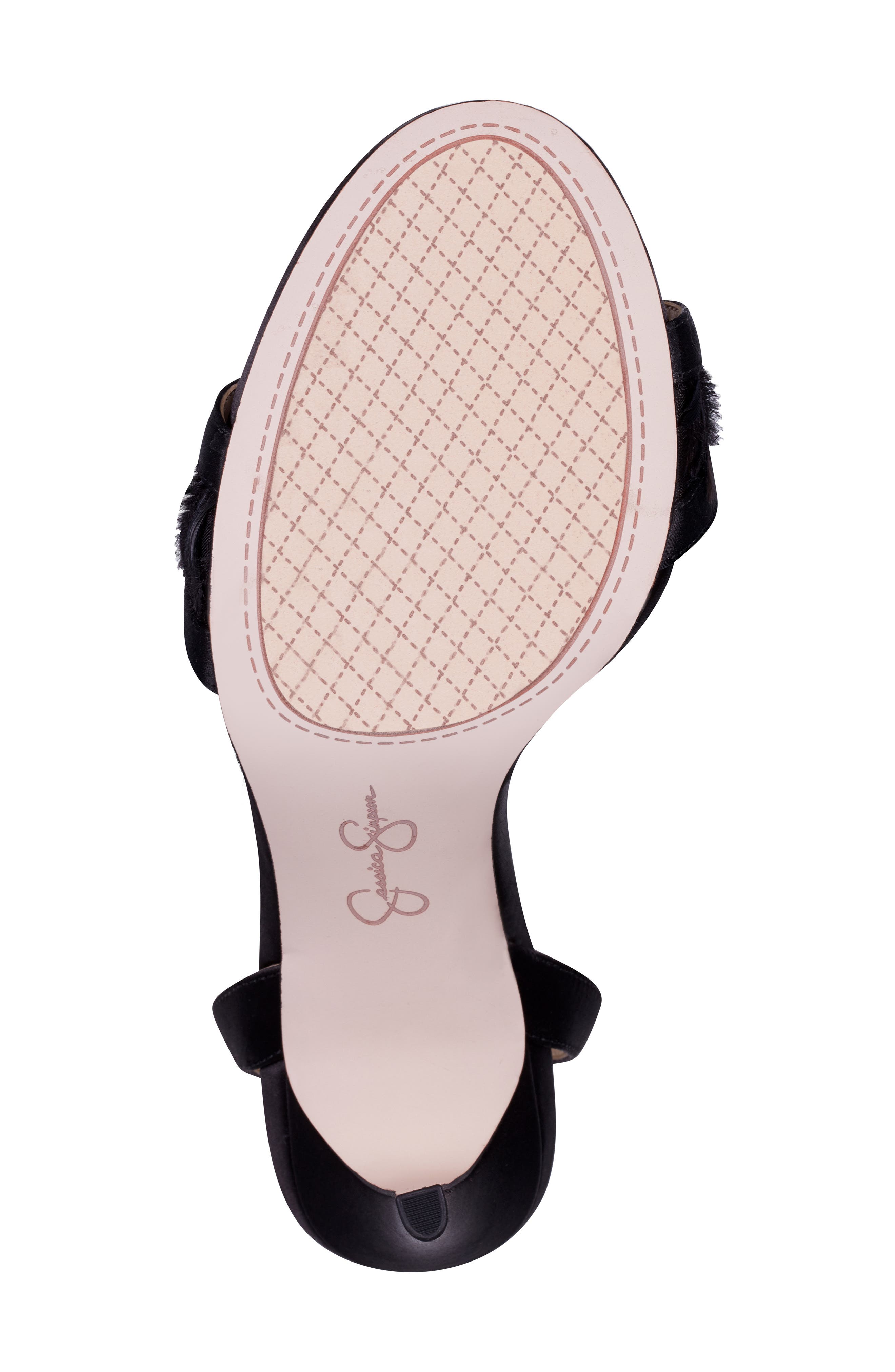 Jessica Simpson Raelin Feather Ankle Strap Sandal, Alternate, color, 