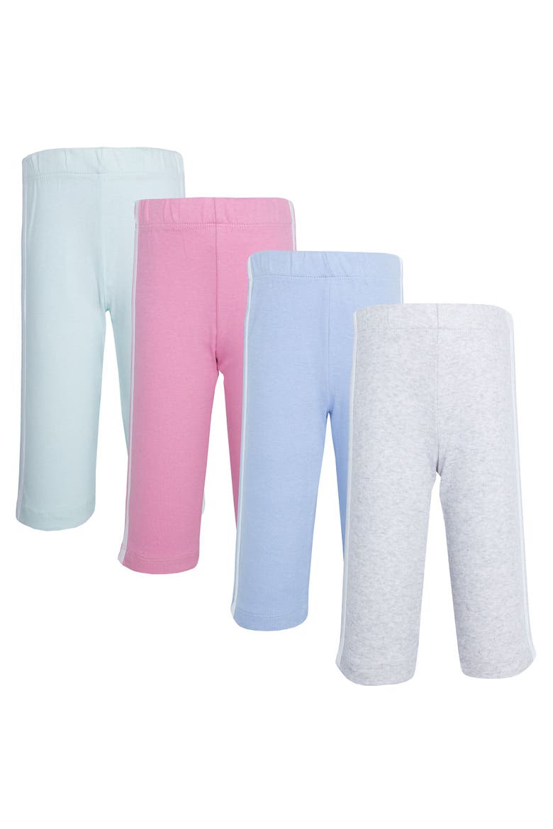 Cotton Athletic Pants 4Pk, Main, color, Heather Gray Pink