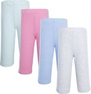 Hudson Baby Cotton Athletic Pants 4Pk