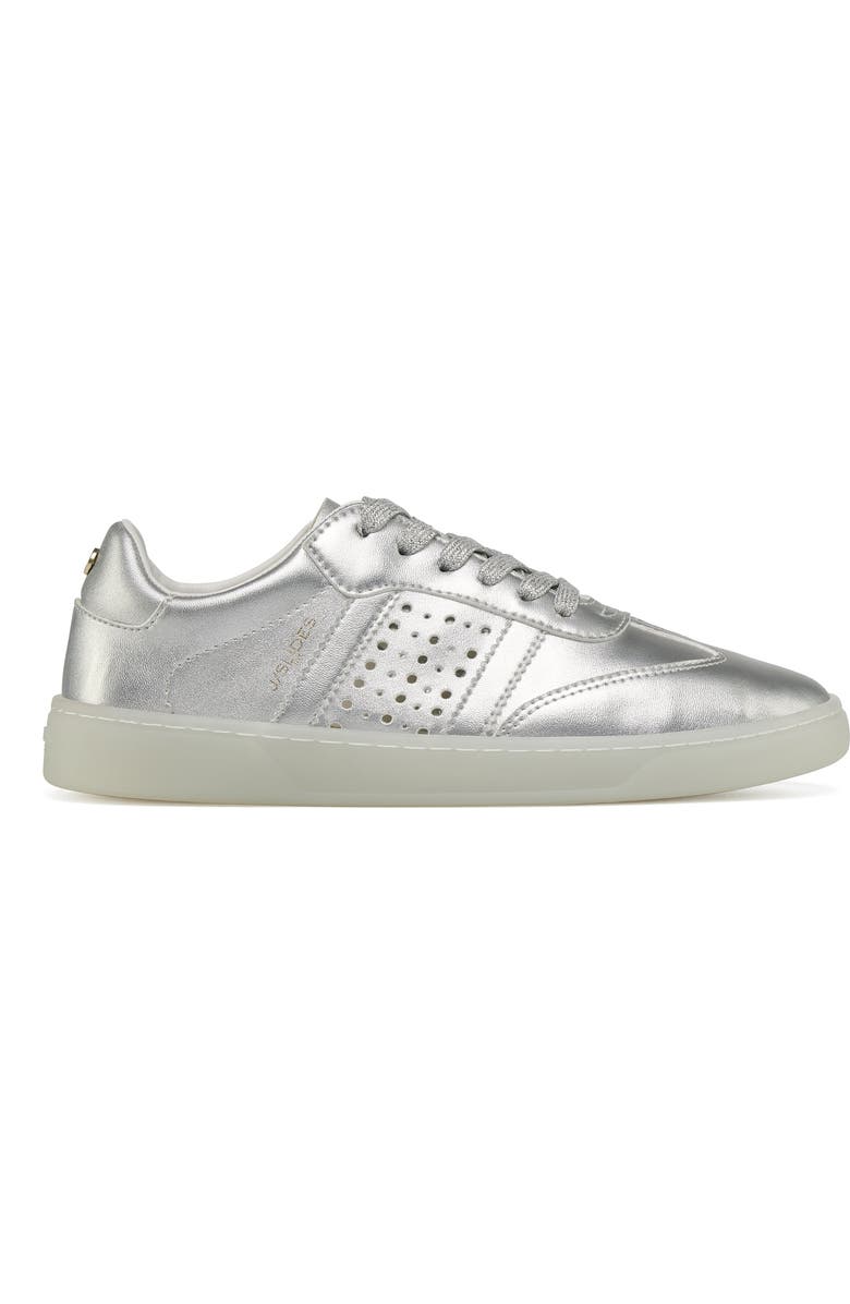 JSlides Hunter Sneaker, Alternate, color, Silver