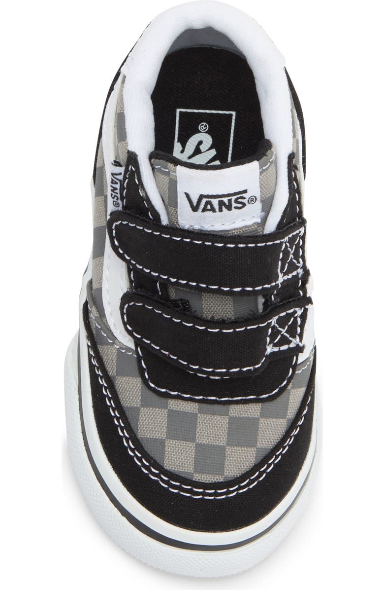 Vans Kids' Brooklyn Mid Top Sneaker, Alternate, color, Tonal Check Pewter