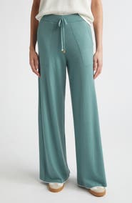 Eleventy Avalon Travel Merino Wool Drawstring Pants