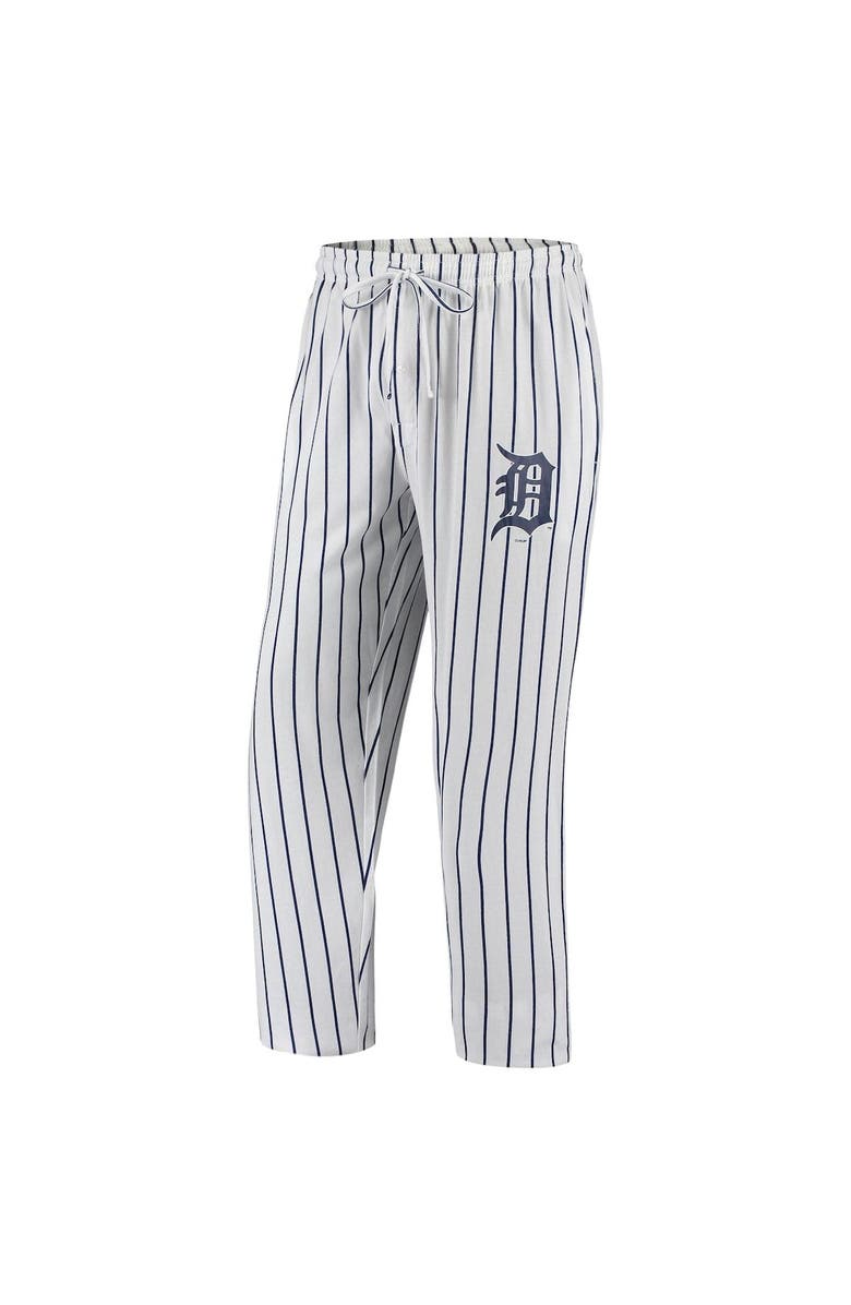 CONCEPTS SPORT Men's Concepts Sport White Detroit Tigers Vigor Pinstripe Pants, Alternate, color, 