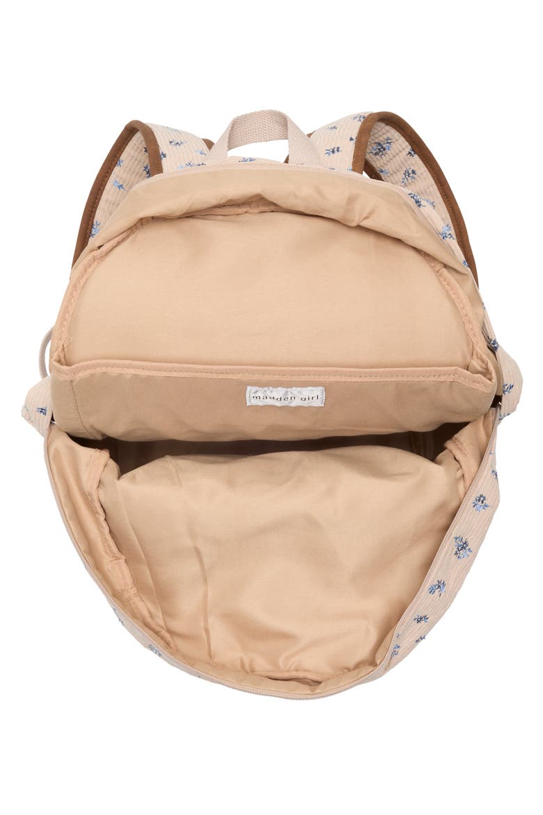 Corduroy Backpack & Lunch Bag Set, Alternate, color, DITSY FLORAL